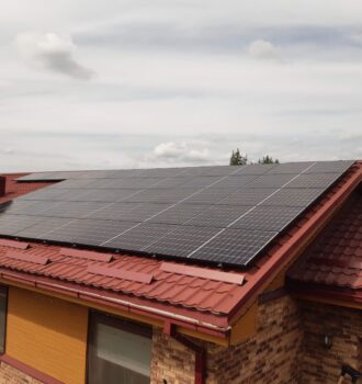 Elektrinė ant stogo