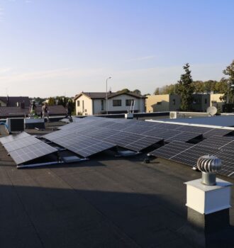 Elektrinė ant stogo