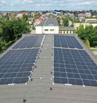 Elektrinė ant stogo